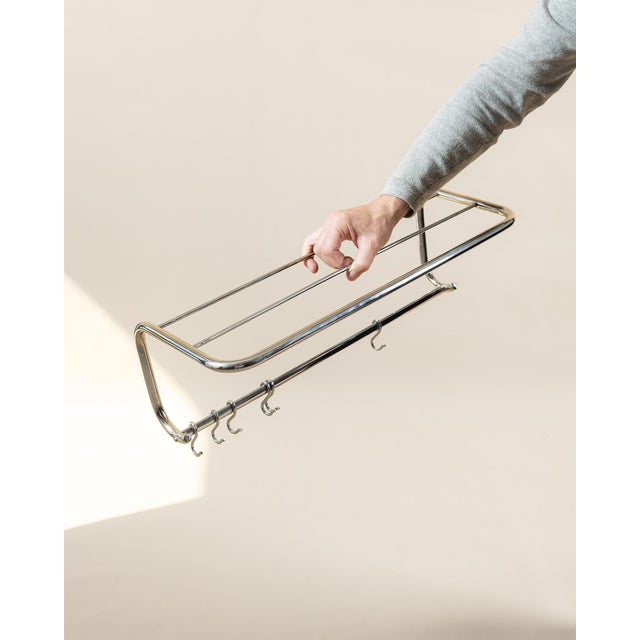 HV44 Wall Coat Rack by Hynek Gottwald, Czechoslovakia, 1930s, in Restored conditions. Designed 1920 to 1949 This piece is...