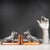 Industrial Hand Crafted Bronze Plated Scotty Dog Bookends c.1940 For Sale - Image 3 of 5