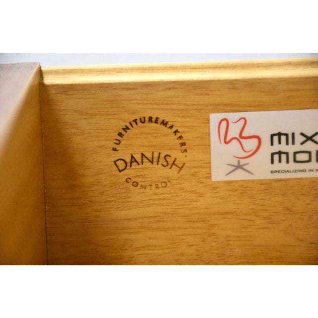 1960s Arne Wahl Iversen Danish Modern Teak Tall Dresser For Sale - Image 10 of 10