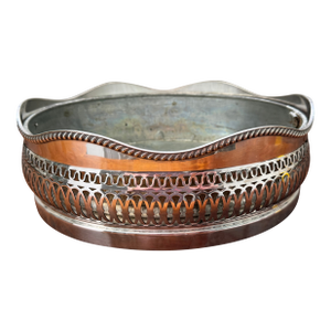 Antique Gorhan Silver Plated Centerpiece Flower Basket