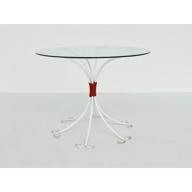Table and Chairs attributed to Lio Carminati, Set of 5 For Sale - Image 9 of 13