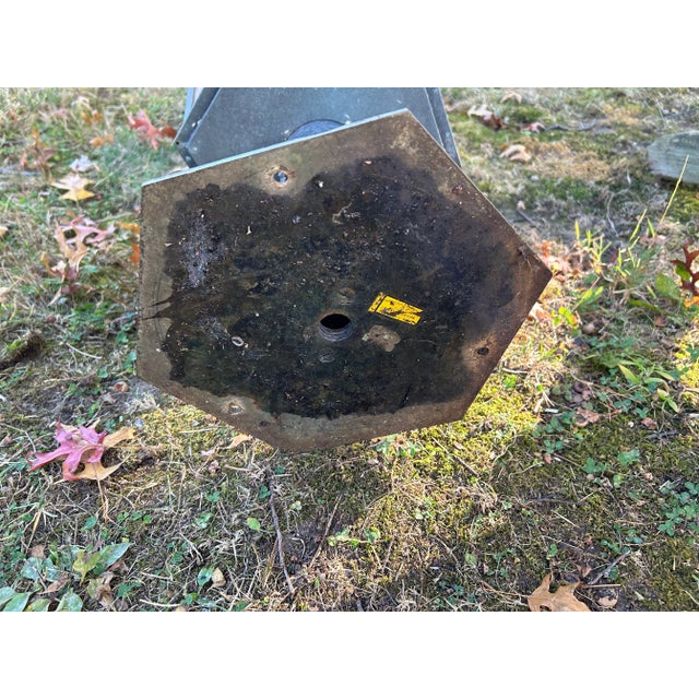 Vintage 1950s Outdoor Copper Post Lanterns - a Pair For Sale - Image 12 of 12