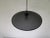 Black Danish Postmodern Perforated Metal Hanging Lamp, 1980s For Sale - Image 8 of 9