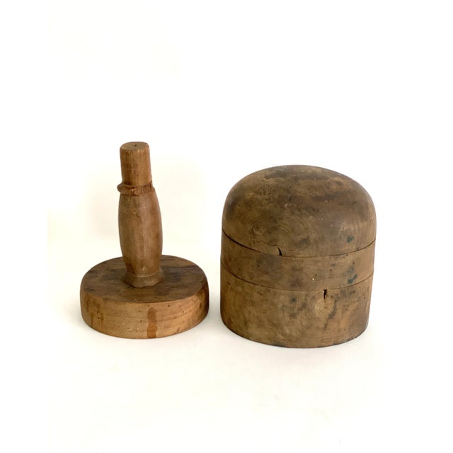 Late 19th Century 19th C French Hat Block Shop Display For Sale - Image 5 of 6