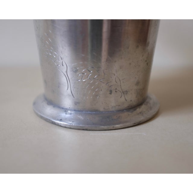Swedish Pewter Vase From 1929 For Sale In New York - Image 6 of 10