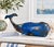 Handcrafted whale sculpture created from repurposed industrial steel drum panels. The dimensional form is hammered and...