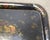 Hand Painted Decorated French Toleware Cafe Serving Tray Centerpiece Decor For Sale In Washington DC - Image 6 of 8