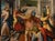 17th Century Workshop of Maarten De Vos, Christ Expelled from the Temple of Jerusalem, 1600, Oil on Canvas For Sale - Image 5 of 14
