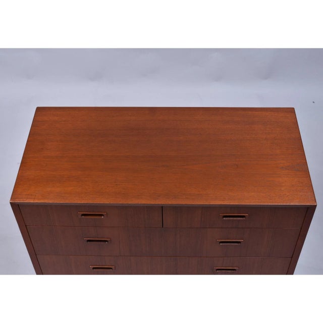 1960s Early Lyby Mobler Danish Teak Chest of Drawers $2,195.00 For Sale - Image 5 of 11