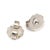 David Yurman Cable Hoop Earrings, Sterling Silver & 14k Yellow Gold, Length .75 For Sale In Greensboro - Image 6 of 7