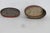 Metal Mellomints Pre Ww2 Candy Tin Metal Oval Box With Removable Lid Made in Usa 4904b For Sale - Image 7 of 9