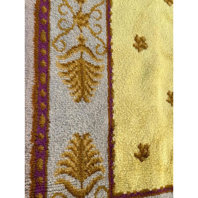 Antique French Savonnerie Rug, 1920s For Sale - Image 3 of 18