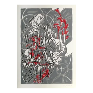 Bayard Series #8, Bruce Porter Serigraph, Signed and Numbered in Pencil