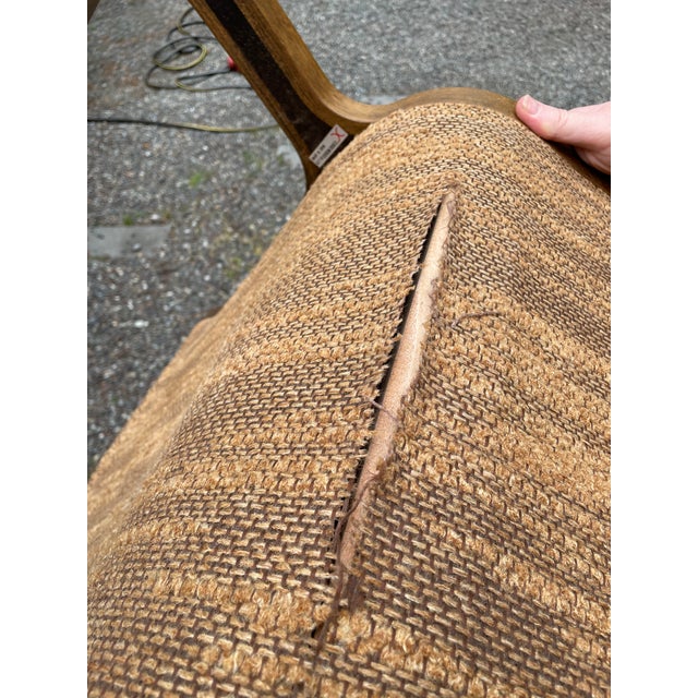 Wood 1970s Mid-Century Japanese Vintage Tendo Mokko Heron Rocking Chair and Ottoman Set For Sale - Image 7 of 11