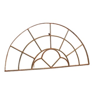 Reclaimed Cast Iron Window Frame For Sale