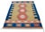 Turkish Rug Hand-Woven Oushak Kilim Rug Vintage but Unused Home Decor - 4'1" X 5'8" For Sale - Image 9 of 12