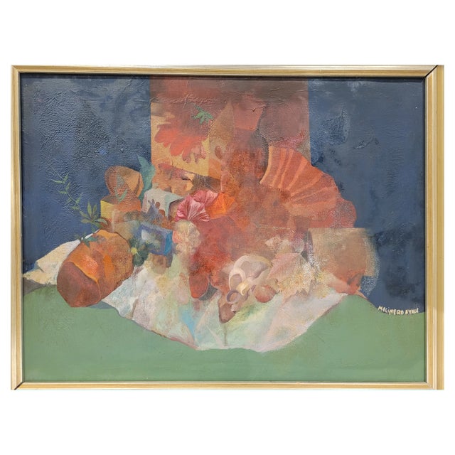Francisco Molinero Ayala, Still Life, 20th Century, Oil on Canvas For Sale