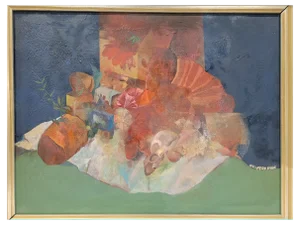 Francisco Molinero Ayala, Still Life, 20th Century, Oil on Canvas