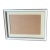 Professional Vintage Art Frame | Wood Painted in Silver, Cream, and Pale Blue For Sale