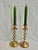 American Vintage Brass Open Barley Twist Candlestick Holders - A Pair For Sale - Image 3 of 9