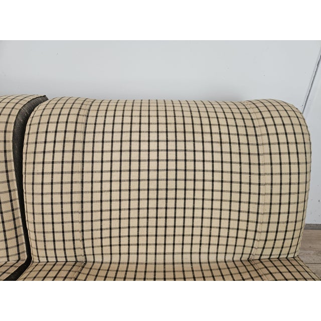 1970s Modular Sofa in Checked Fabric, 1970, Set of 4 For Sale - Image 5 of 18
