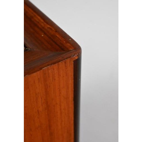 Brown Vintage Italian Fold-Out Cabinet For Sale - Image 8 of 9