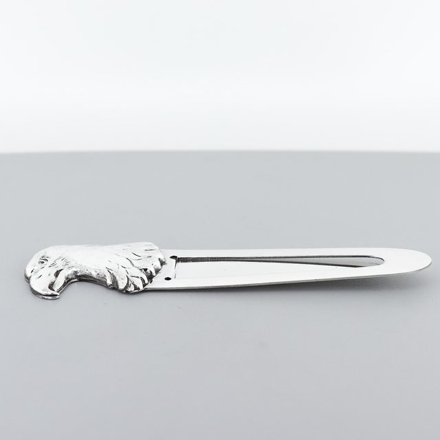 Tiffany & Co. Sterling Silver Bald Eagle Head Money Clip For Sale - Image 13 of 15