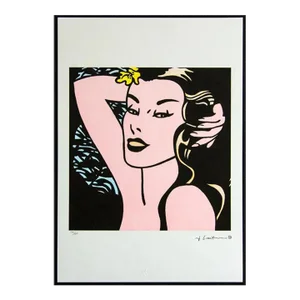 After Roy Lichtenstein, "Little Aloha" 1990s, Silk-Screen