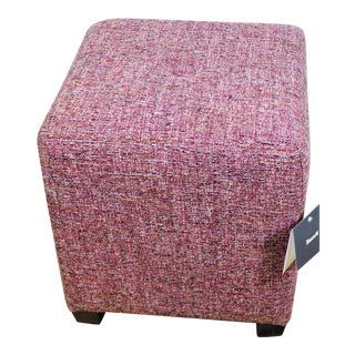 Bassett Riley Ottoman Showroom Sample For Sale