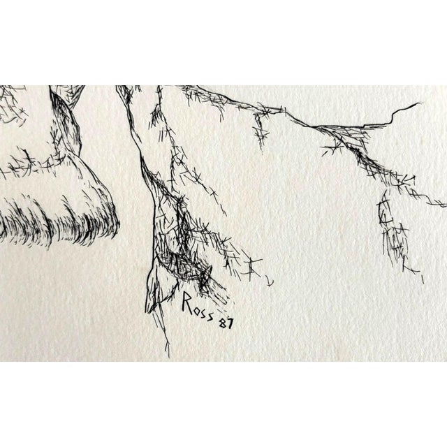 Up for sale is this charming drawing of a mama polar bear and cub, the very picture of contentment. Signed by the artist...