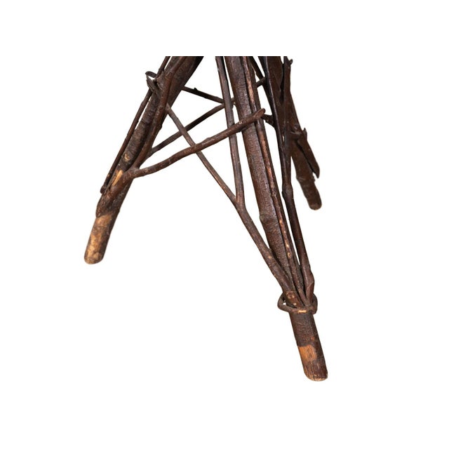 1920s Vintage Bent Twig Table For Sale - Image 5 of 5