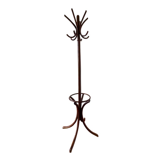 Coat Stand "Perroquet", Attributed to Thonet, Circa 1900 For Sale