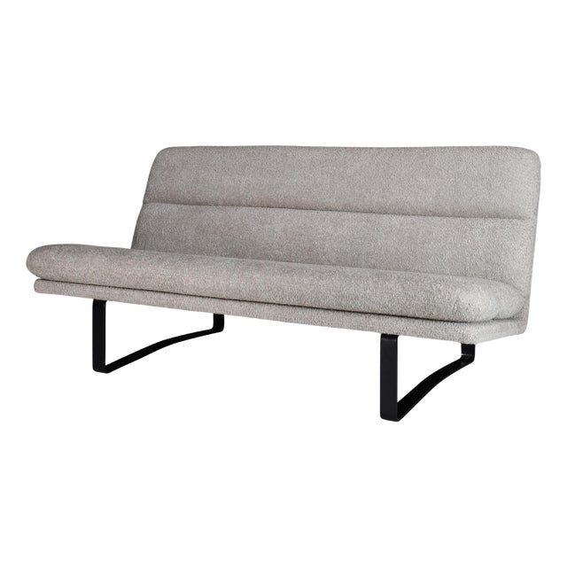 C684 Sofa in Bouclé Upholstery attributed to Kho Liang Ie for Artifort, the Netherlands, 1968 For Sale