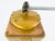 French Provincial Vintage Peugeot Frères French Coffee Grinder in Mustard Gold, Mid-20th Century For Sale - Image 3 of 11