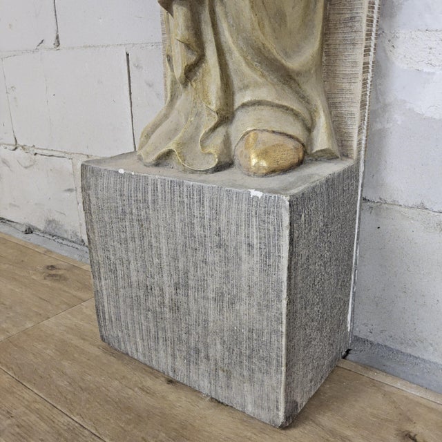 Neoclassical Gipsen Fireplace Mantel, 1890s, Set of 3 For Sale - Image 11 of 18