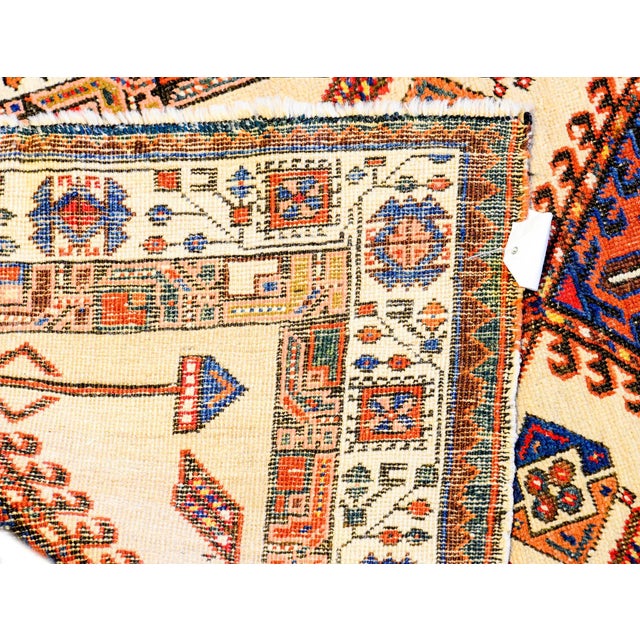 1900 - 1909 Rare and Unusual Serab Runner, Circa 1900 For Sale - Image 5 of 5