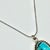 1970s Vintage Southwestern Navajo Boho Chich Turquoise, Coral & Sterling Pendant Necklace For Sale - Image 12 of 13