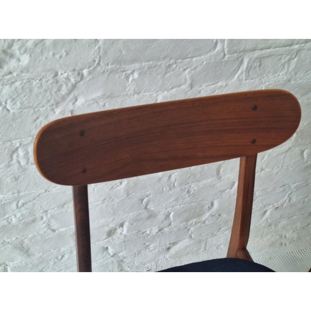 Mid 20th Century Mid-Century Modern Danish Teak Dining Chairs, 1960s, Set of 2 For Sale - Image 5 of 11