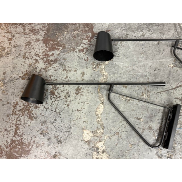 Michael Oren Designs Swing Arm Sconces, Pair For Sale - Image 9 of 12