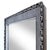 Wood Late 20th Century Pewter Leaf Framed Mirror For Sale - Image 7 of 7