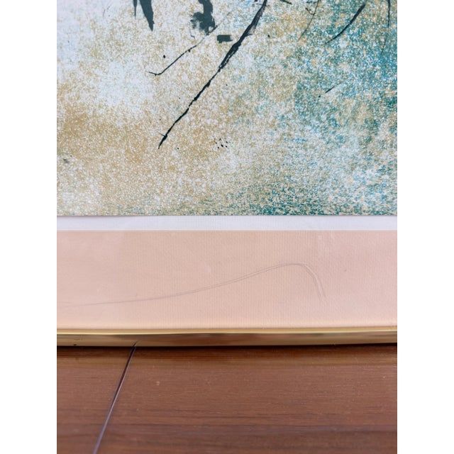 Mid 20th Century Hoi Lebadang Signed 41/125 Original Color Lithograph, Collectors' Guild, C. 1970 For Sale - Image 5 of 7
