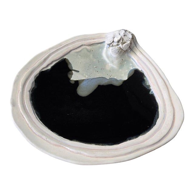 1980s Oyster Shaped Platter For Sale