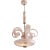 Vintage Art Decò Barovier & Toso Chandelier, 1940s For Sale