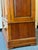 Wood Vintage Ethan Allen Burled Wood Townhouse Armoire For Sale - Image 7 of 12
