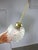 Metal Mid-Century Italian Glass and Brass Pendant Lamp, 1960s For Sale - Image 7 of 13