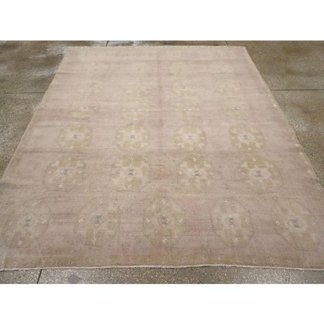 Galerie Shabab Collection Mid-20th Century Turkish Anatolian Accent Rug For Sale - Image 4 of 10