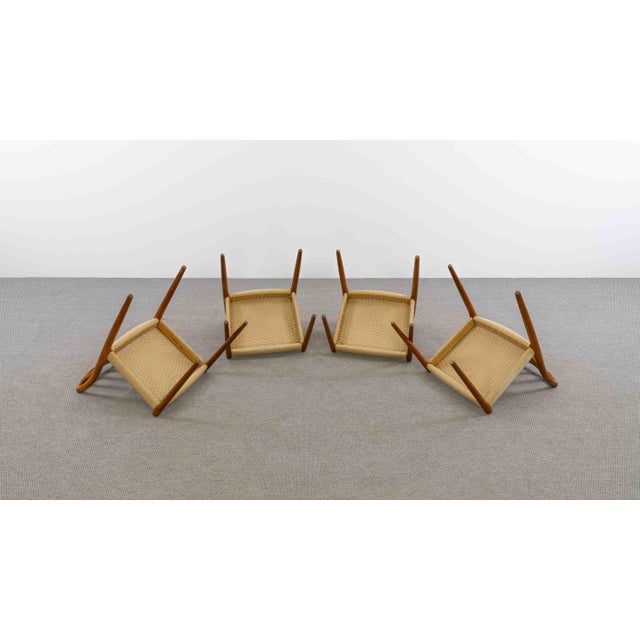 Vintage Danish Teak Chairs by Niels O. Möller, 1970s, Set of 4 For Sale - Image 16 of 18