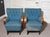 Set of Art Nouveau Swedish Club Chairs, 1940s For Sale - Image 4 of 13