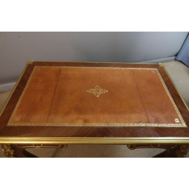 Antique Louis XV Style Desk, 1800s For Sale - Image 9 of 13