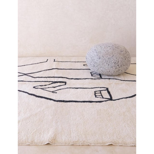 Moroccan Beni Mrirt Wool Rug - 11 X 8.3 Ft For Sale - Image 4 of 8